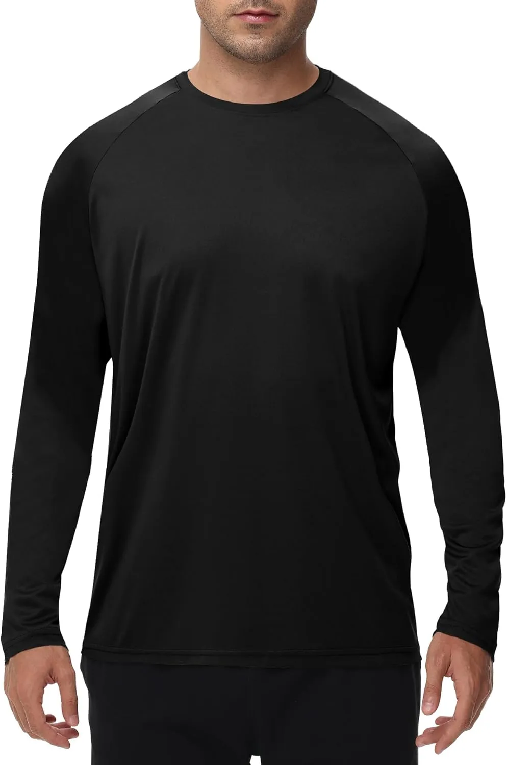 Long Sleeve Shirts for Men - Dry Fit Moisture Wicking UV UPF Sun Protection T-Shirts for Fishing Workout Swim