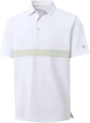 M MAELREG Golf Shirts for Men Short Sleeve Performance Dry Fit Lightweight Moisture Wicking Pique Casual Men's Polo Shirts