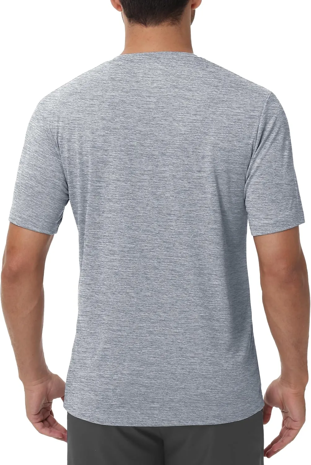 MAGCOMSEN Men's Short Sleeve Sun Protection Shirts Quick Dry Athletic T-Shirts Hiking Running Workout Gym Rash Guard