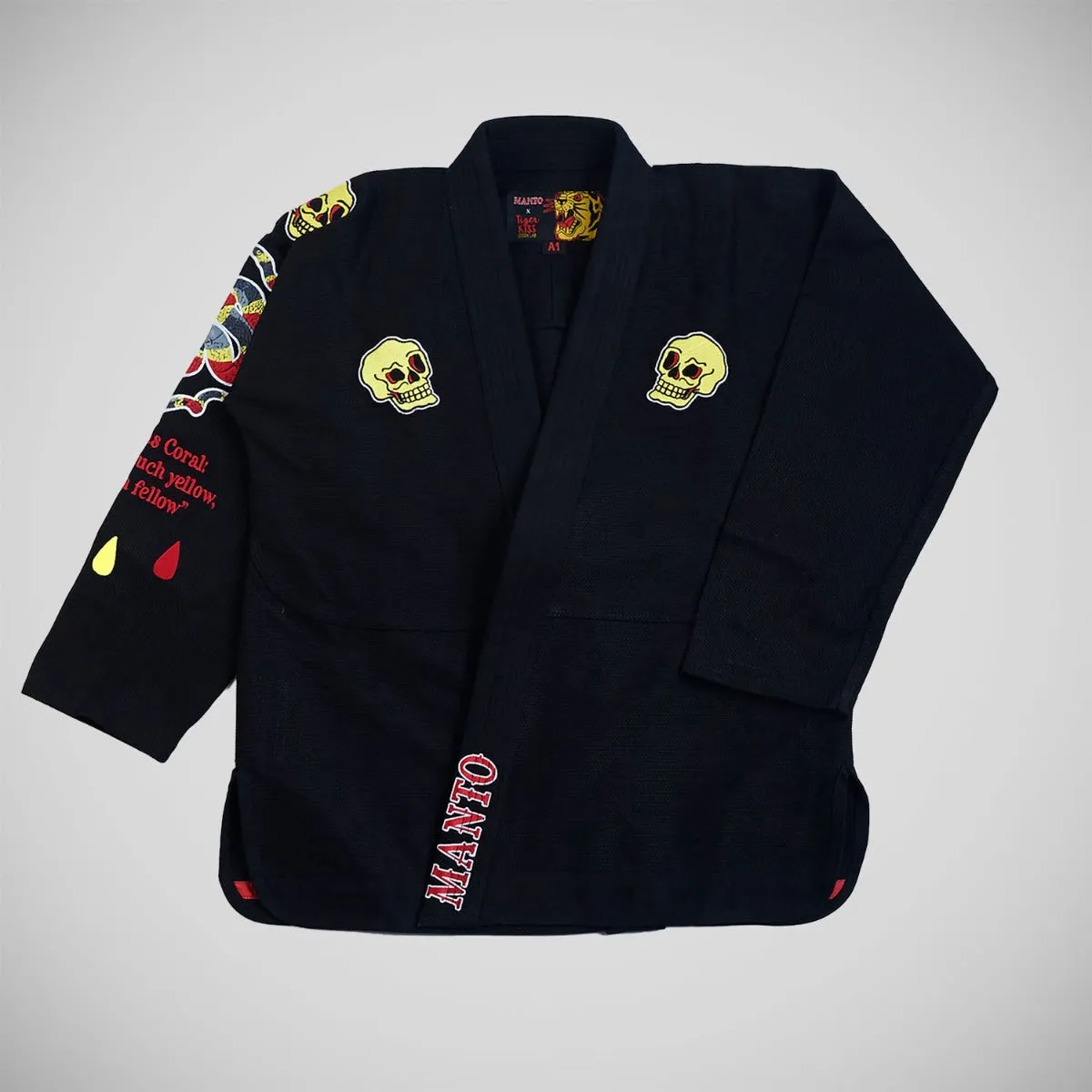 Manto Coral BJJ Gi Black