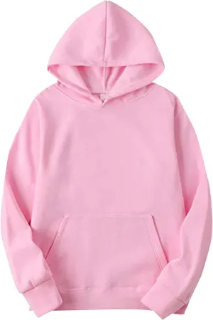 Men Hoodie Sweatshirt Loose Fit Drawstring Pullover Hooded Fashion Casual Long Sleeve Sweatshirts with Pockets
