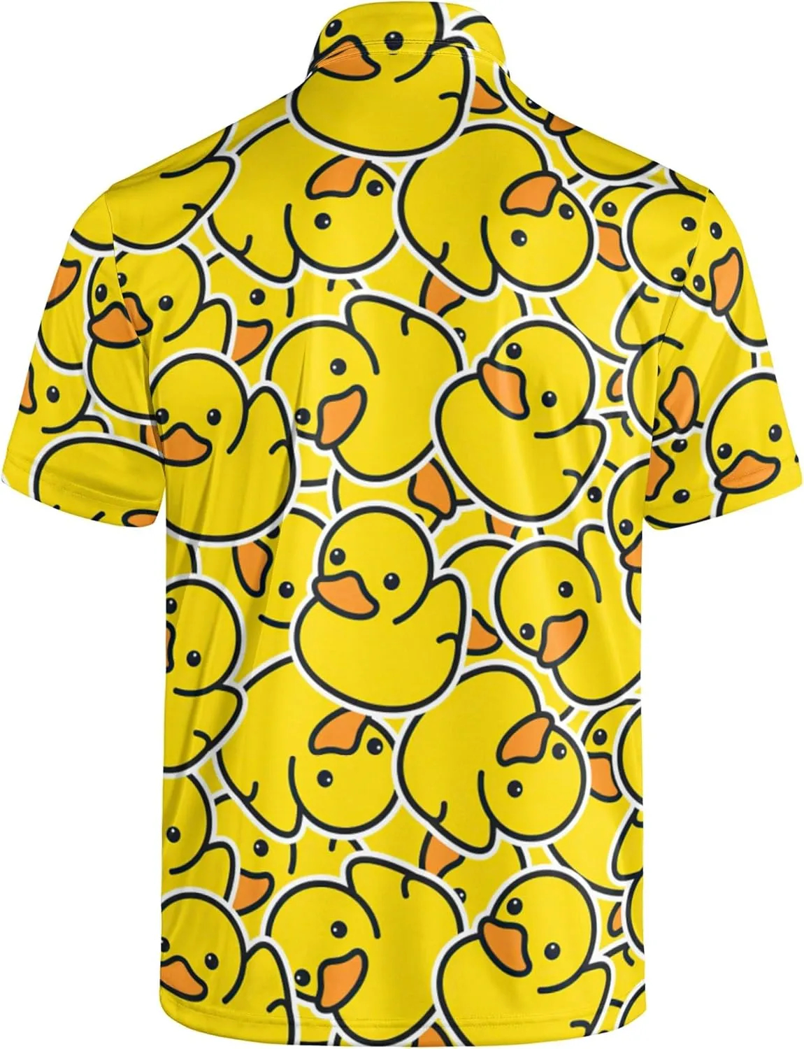 Mens 80s Golf Shirt Dry Fit Performance Short Sleeve Print Shirts Funny 90s Golf Shirts for Men