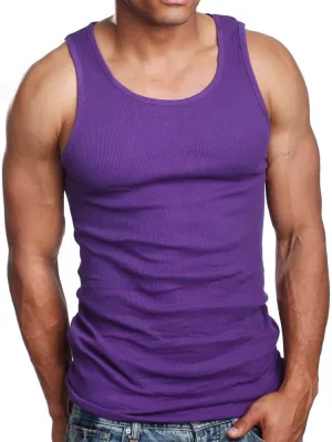 Mens A-Shirts 3 Pack Undershirt