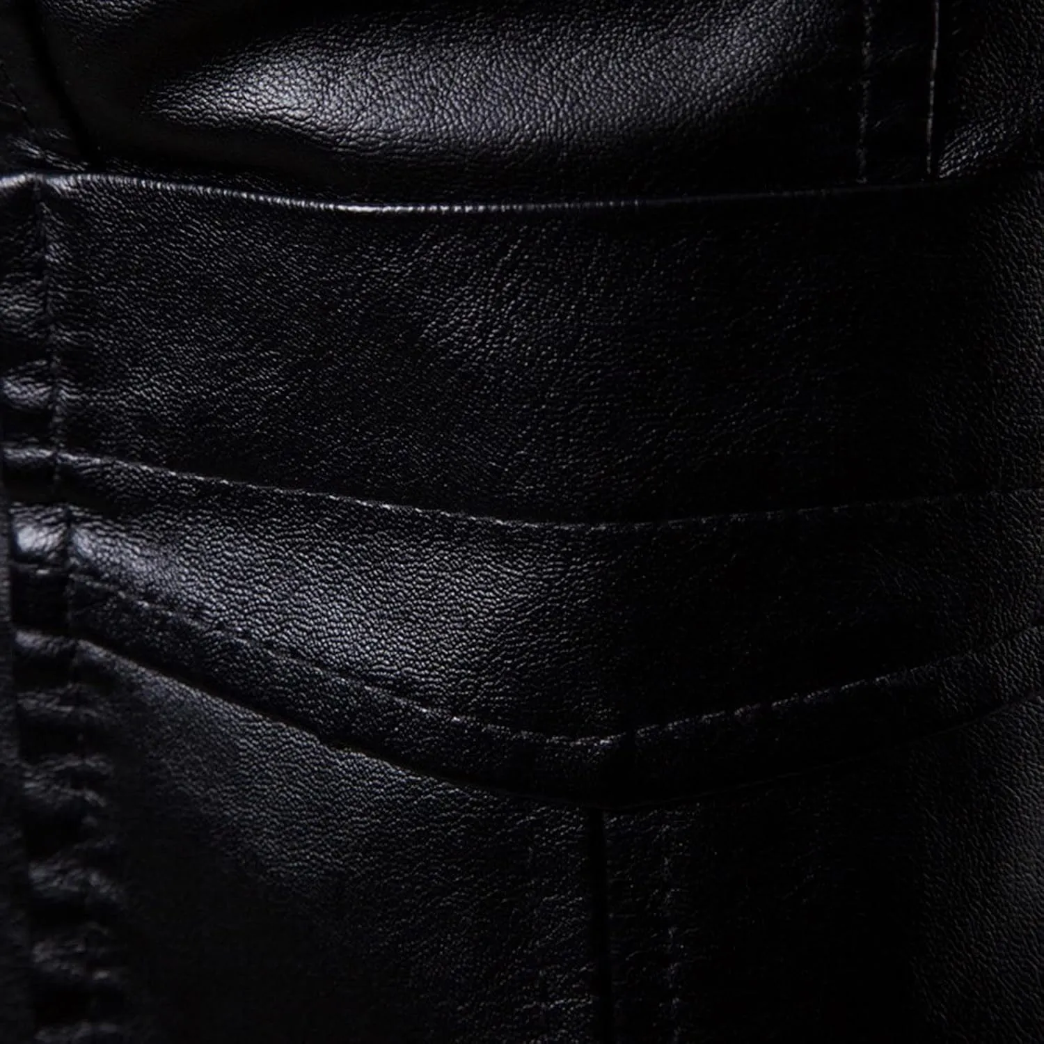Men's Casual Coat Solid Leather Faux Single Breasted Blazers Jacket Slim Lapel Collar Pocket Warm Motorcycle Suit