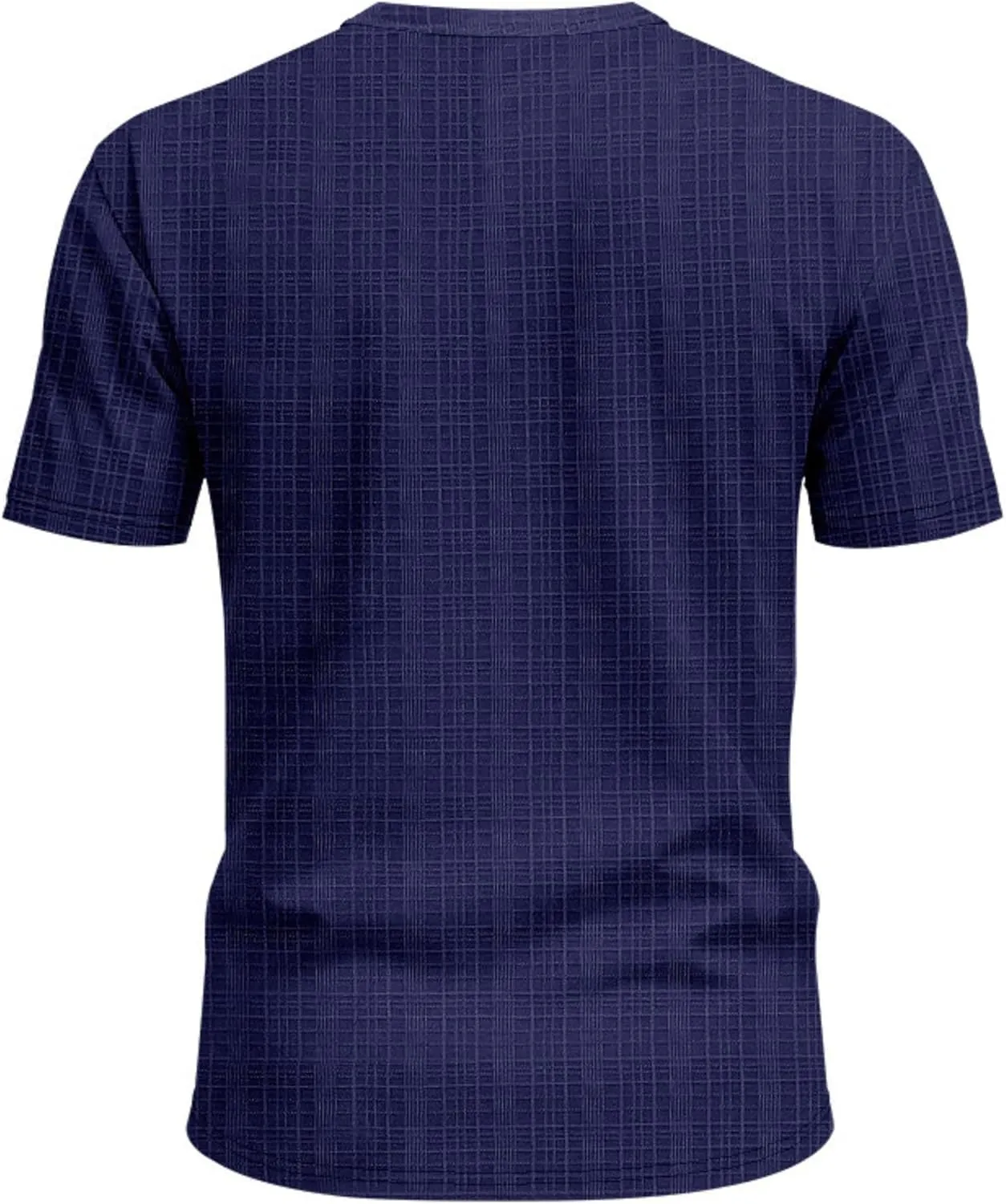 Men's Linen Henley Shirts Casual Short Sleeve V Neck Blouses Tops 2025 Summer Beach Hippie Shirts with Pocket