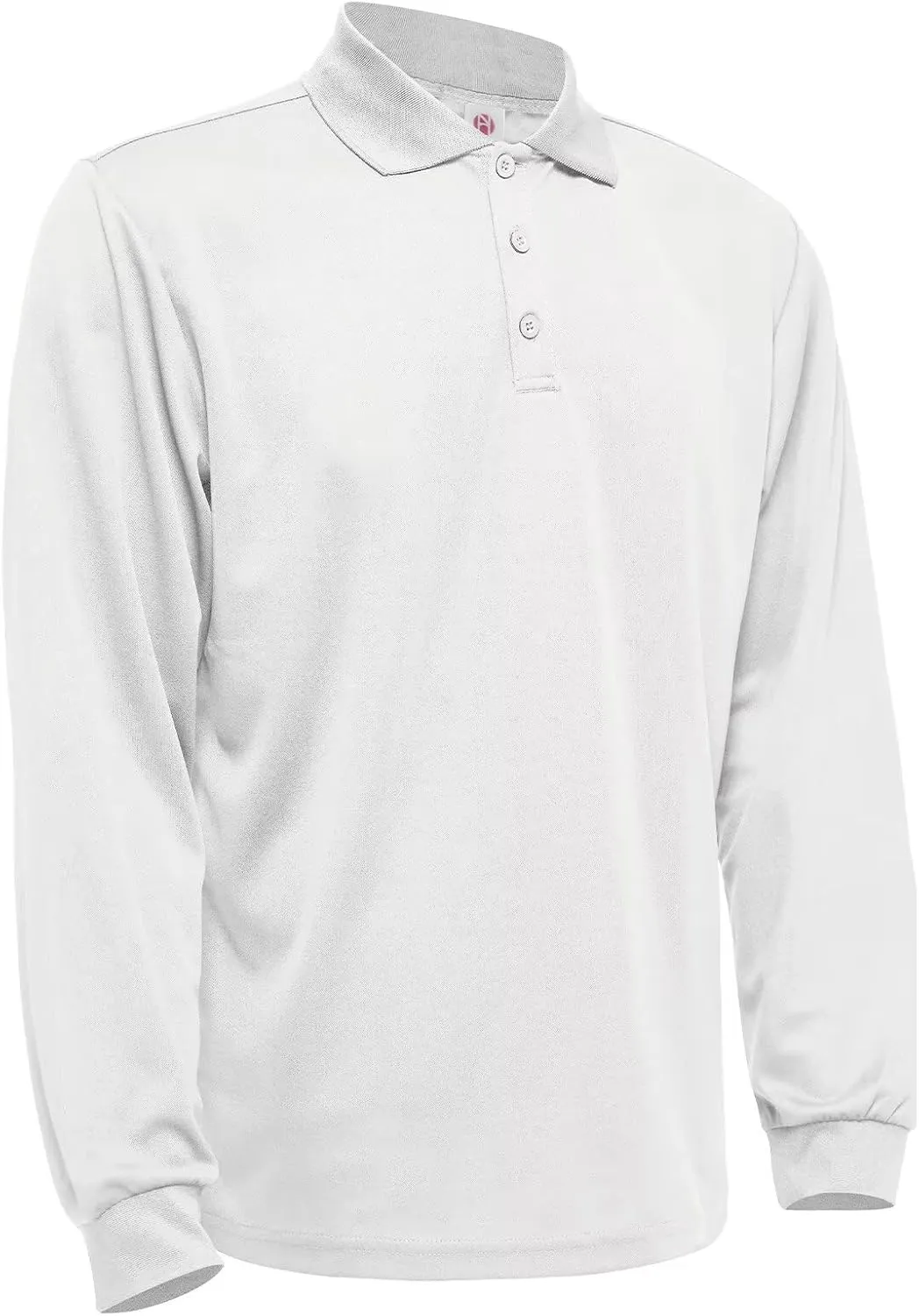 Men's Long Sleeve Polo T-Shirt Gym Pack Tactical Golf Shirts Moisture Wicking Quick Dry Shirts UPF 50 