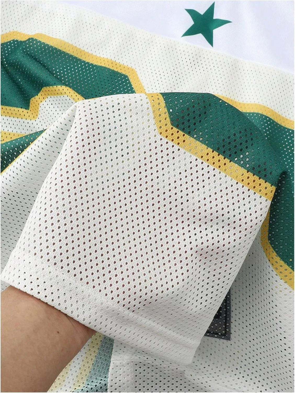 Men's Number Graphic Jersey Shirts Short Sleeve Striped Casual T Shirt Top Athletic Sports Jersey T Shirts Streetwear