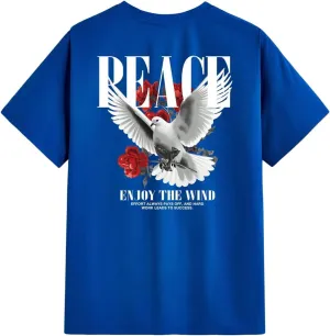 Men's Oversized T Shirt Short Sleeve Crew Neck Graphic Tees Drop Shoulder Summer Tops Streetwear