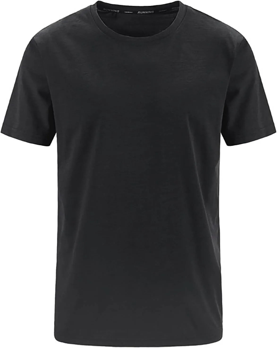 Mens Oversized T-Shirts Casual Summer 2025 Short Sleeve Crewneck Solid Basic Tees Loose Comfy Workout Athletic Shirts