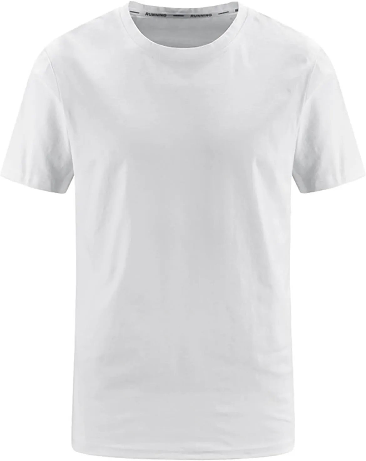 Mens Oversized T-Shirts Casual Summer 2025 Short Sleeve Crewneck Solid Basic Tees Loose Comfy Workout Athletic Shirts