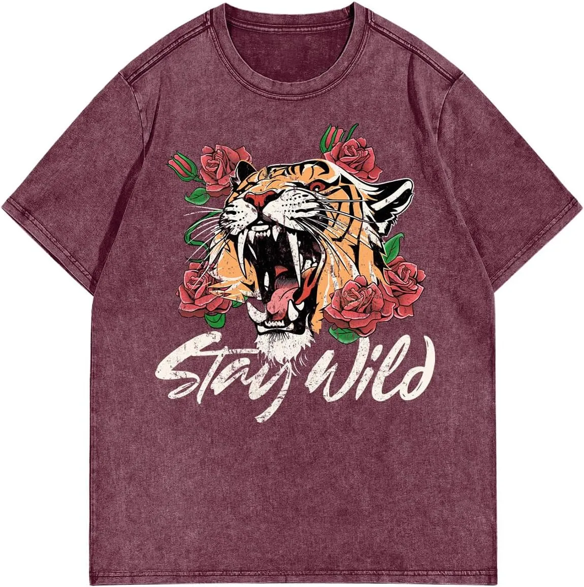 Men's Oversized Tshirts Short Sleeve Drop Shoulder Letter Graphic Tees Summer Crew Neck Tee Shirts