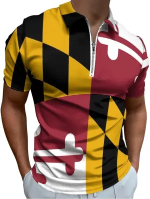 Mens Polo Shirts Short Sleeve Casual Solid Stylish Dry Fit Performance Designed Collared Golf Polo Shirts for Men