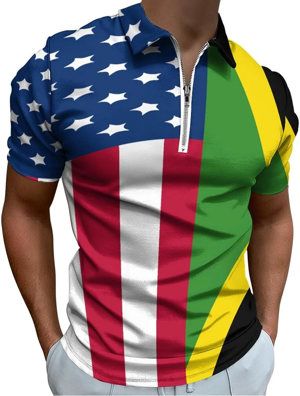 Mens Polo Shirts Short Sleeve Casual Solid Stylish Dry Fit Performance Designed Collared Golf Polo Shirts for Men