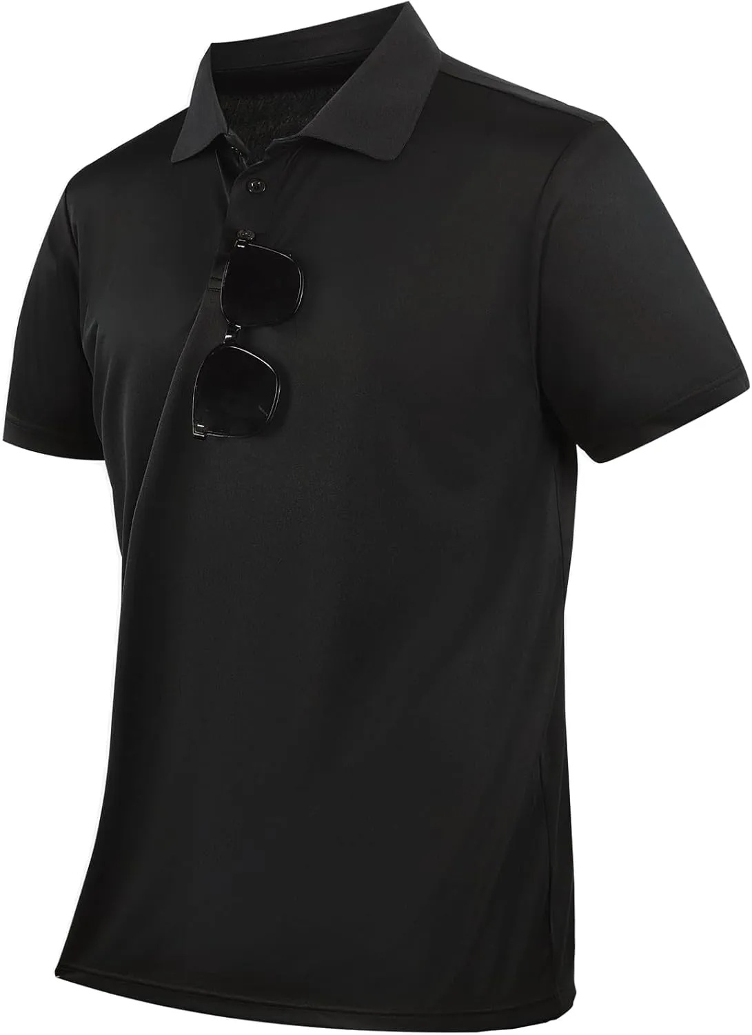 Mens Polo Shirts Short Sleeve,1 Pack/5 Pack Quick Dry Moisture Wicking Polos Workout Golf Shirts for Men