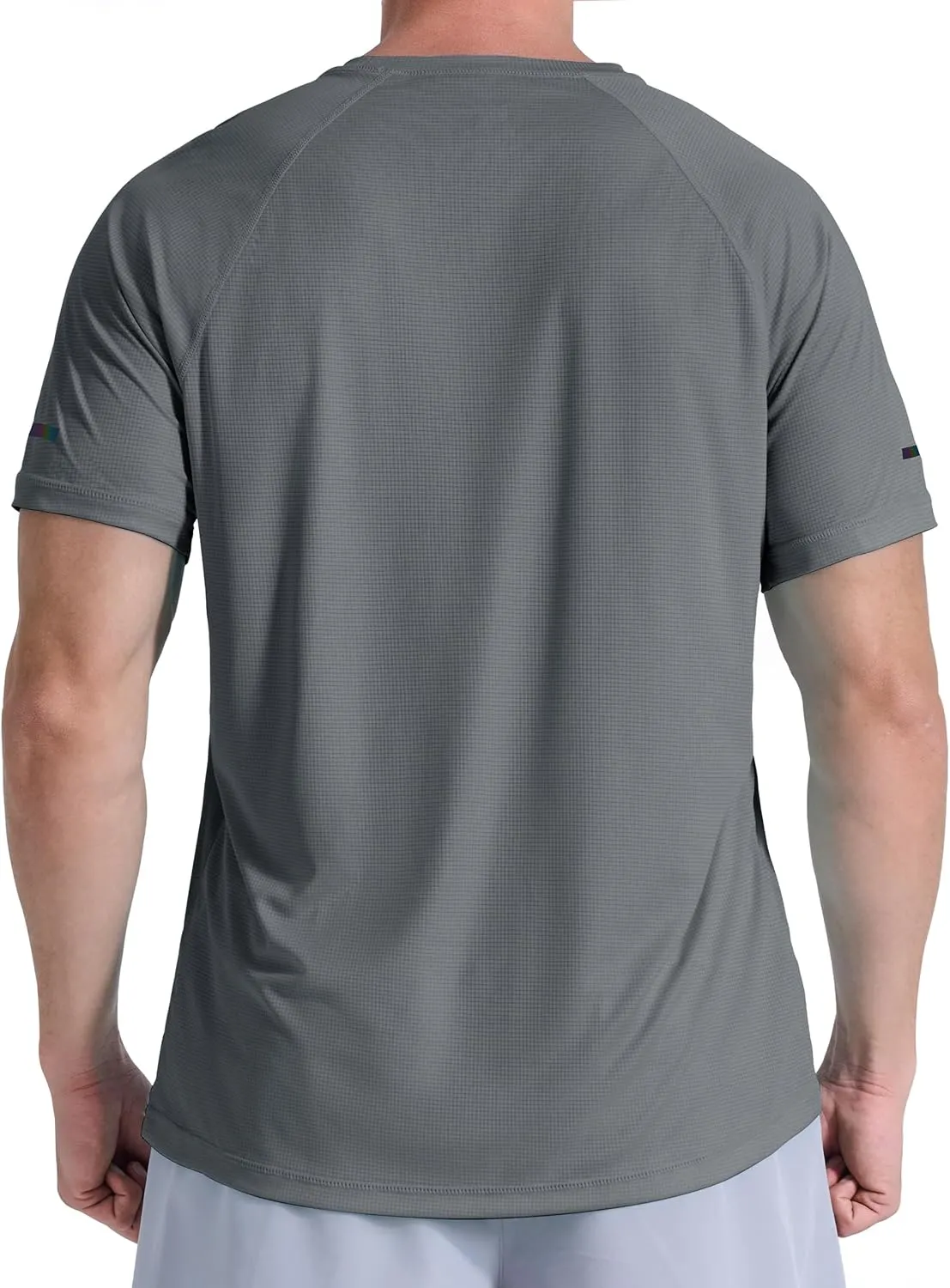 Men's Summer Short Sleeve Shirts Quick Dry Workout Lightweight T-Shirts Gym Running Swim Athletic Shirt 2025