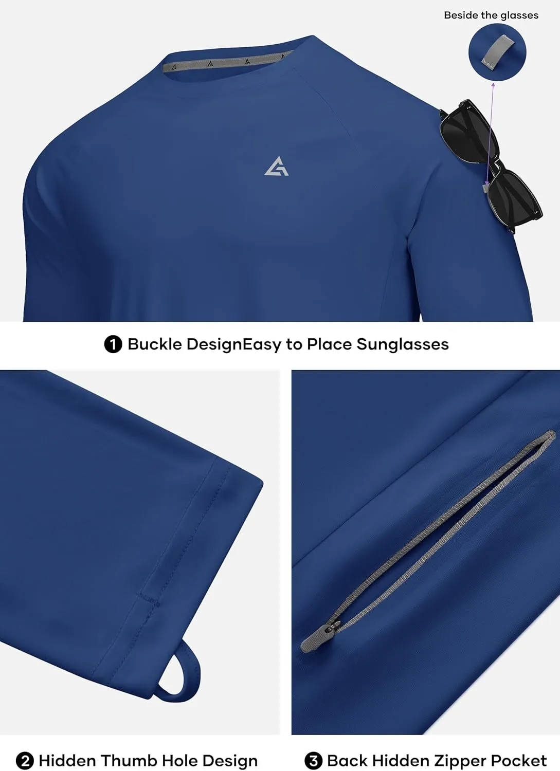 Men's Swim Shirts Rash Guard UPF 50  Long & Short Sleeve UV Sun Protection Summer Shirts Fishing Hiking T-Shirt