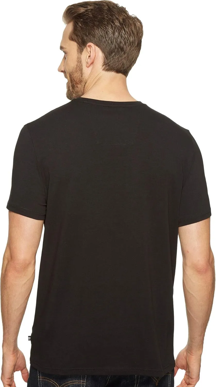 Nautica Men's Short Sleeve Solid Slim Fit V-Neck T-Shirt
