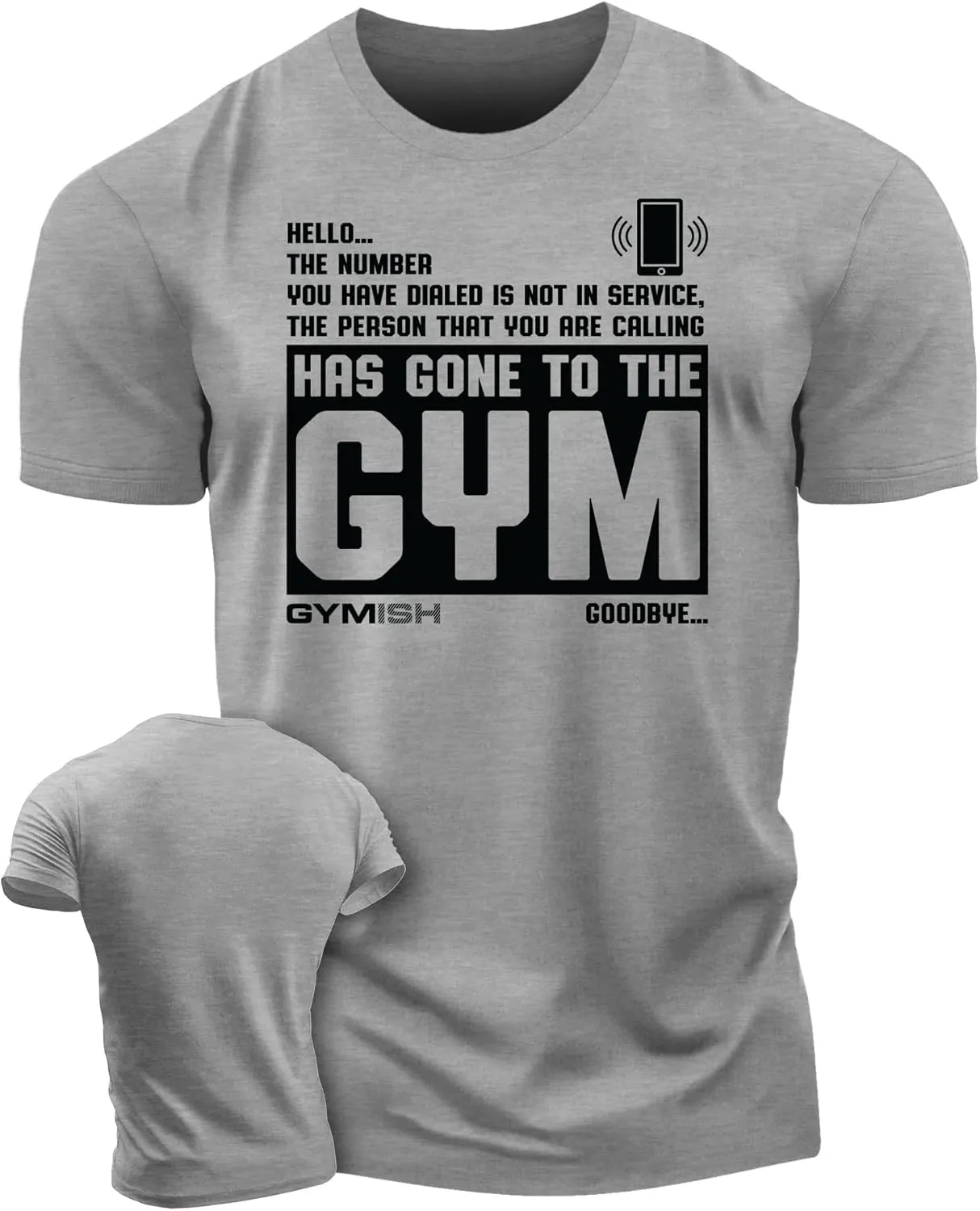 Person Has Gone to The Workout Motivation Thing Gym Shirt for Men