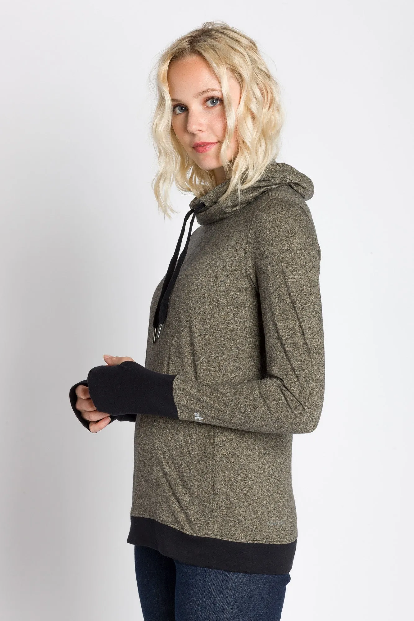 Poet | Women's Cowl Neck Jersey Top