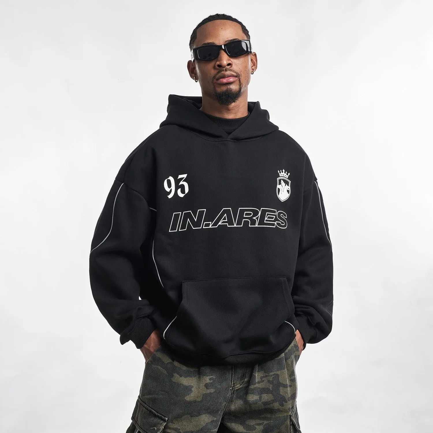 "MT99" Oversize In.Ares Sport Hoodie