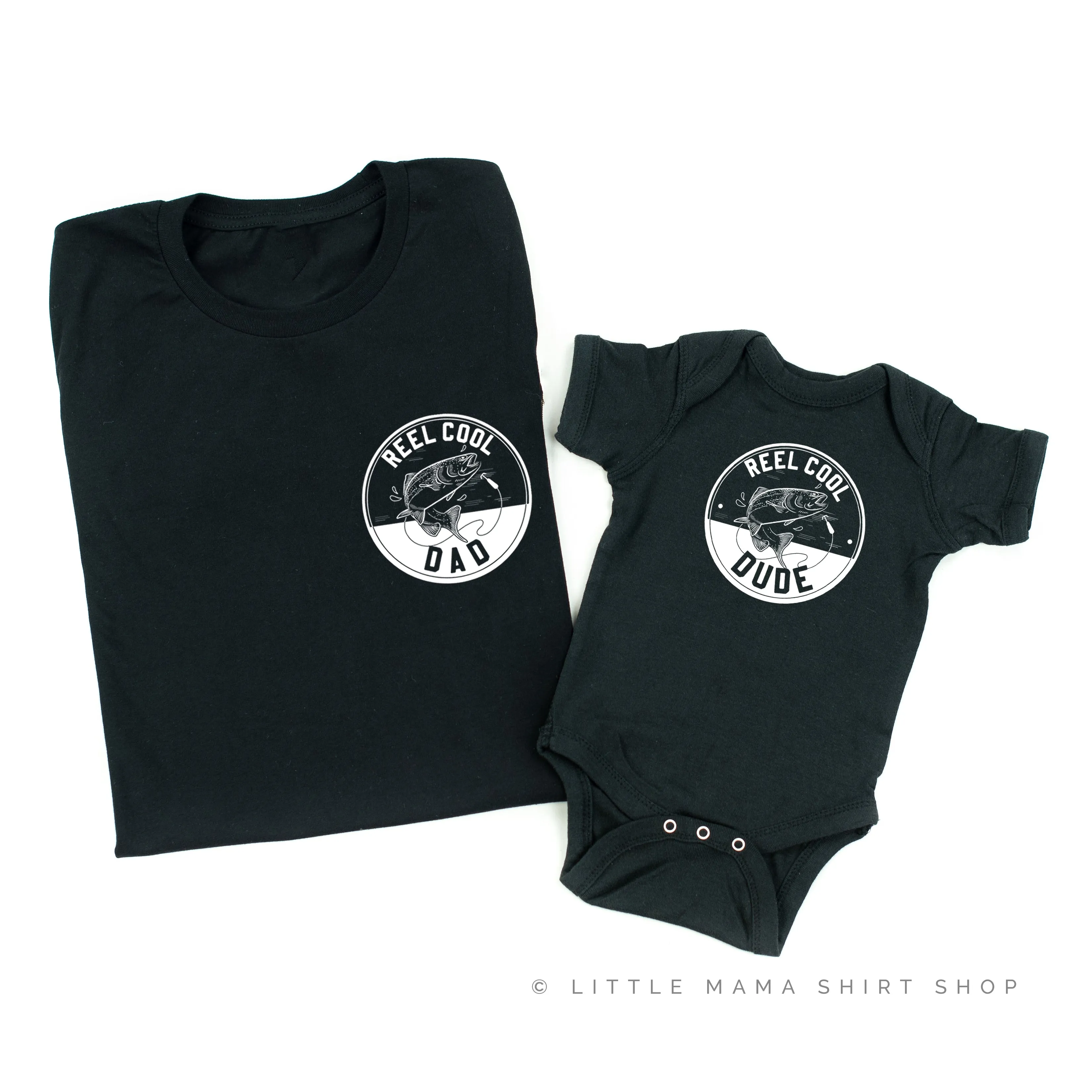 Reel Cool Dad / Dude - Set of 2 Shirts