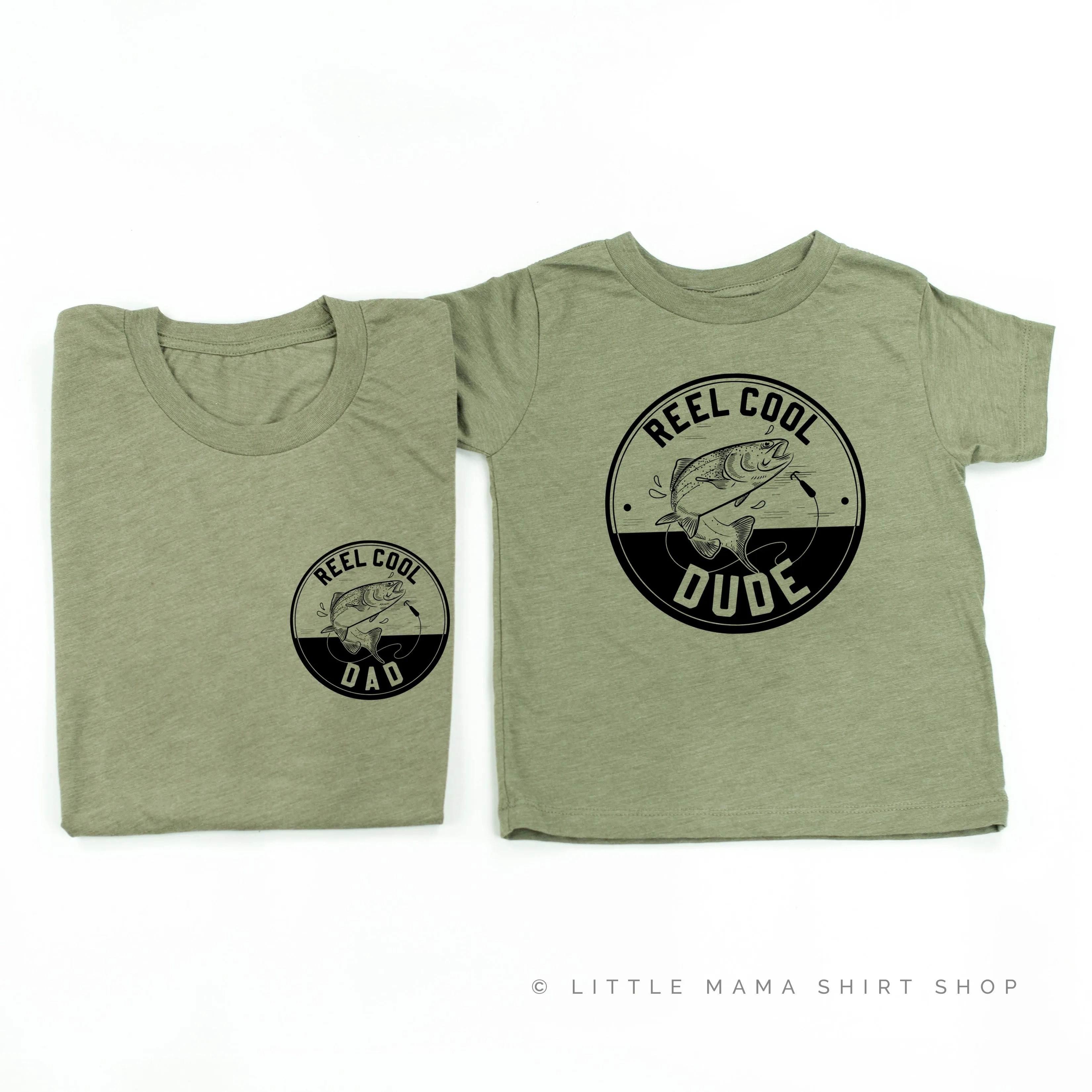 Reel Cool Dad / Dude - Set of 2 Shirts