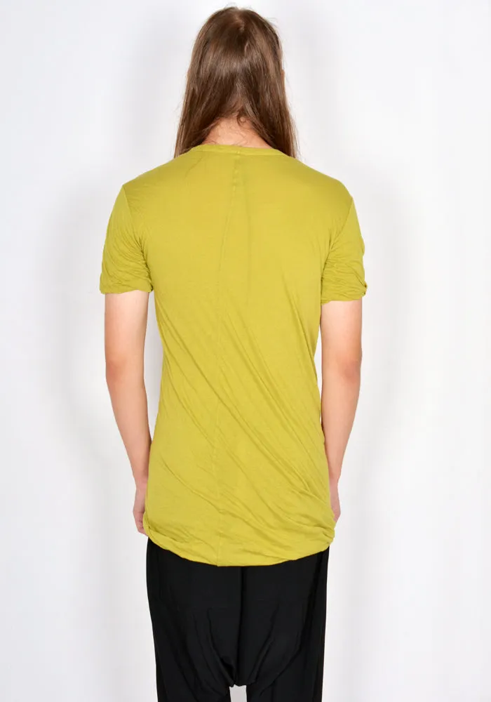 RICK OWENS MEN RU02C7256 UC 32 DOUBLE LAYERED T-SHIRT ACID