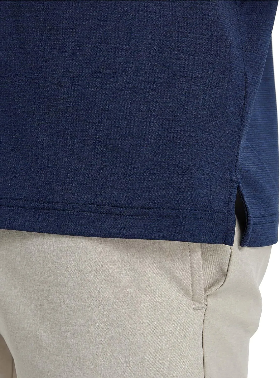 Rouen Mens Golf Shirts Short Sleeve Quick Dry Breathable Active Heather Jacquard Regular Fit Casual Polo Shirts for Men