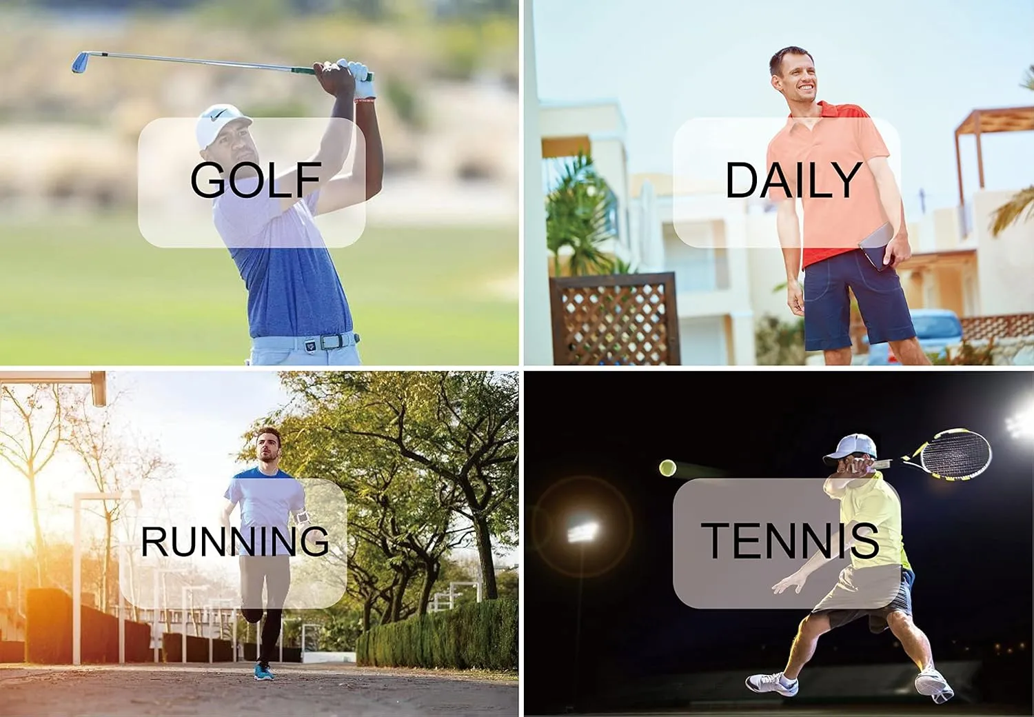 SAMERM Golf Shirts for Men Dry Fit Short Sleeve Mens Golf Shirt Performance Moisture Wicking Polo Shirts for Men