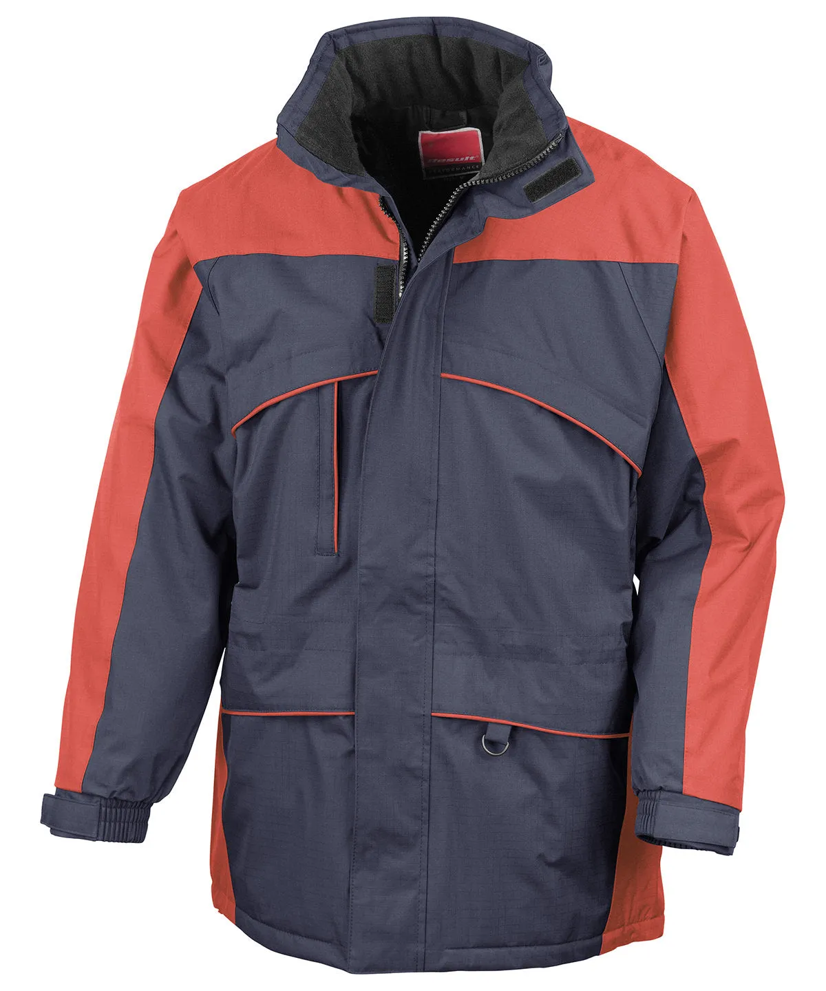 Seneca hi-activity jacket | Navy/Red