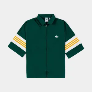 Shooting Top Mens Short Sleeve Shirt (Green/Yellow)