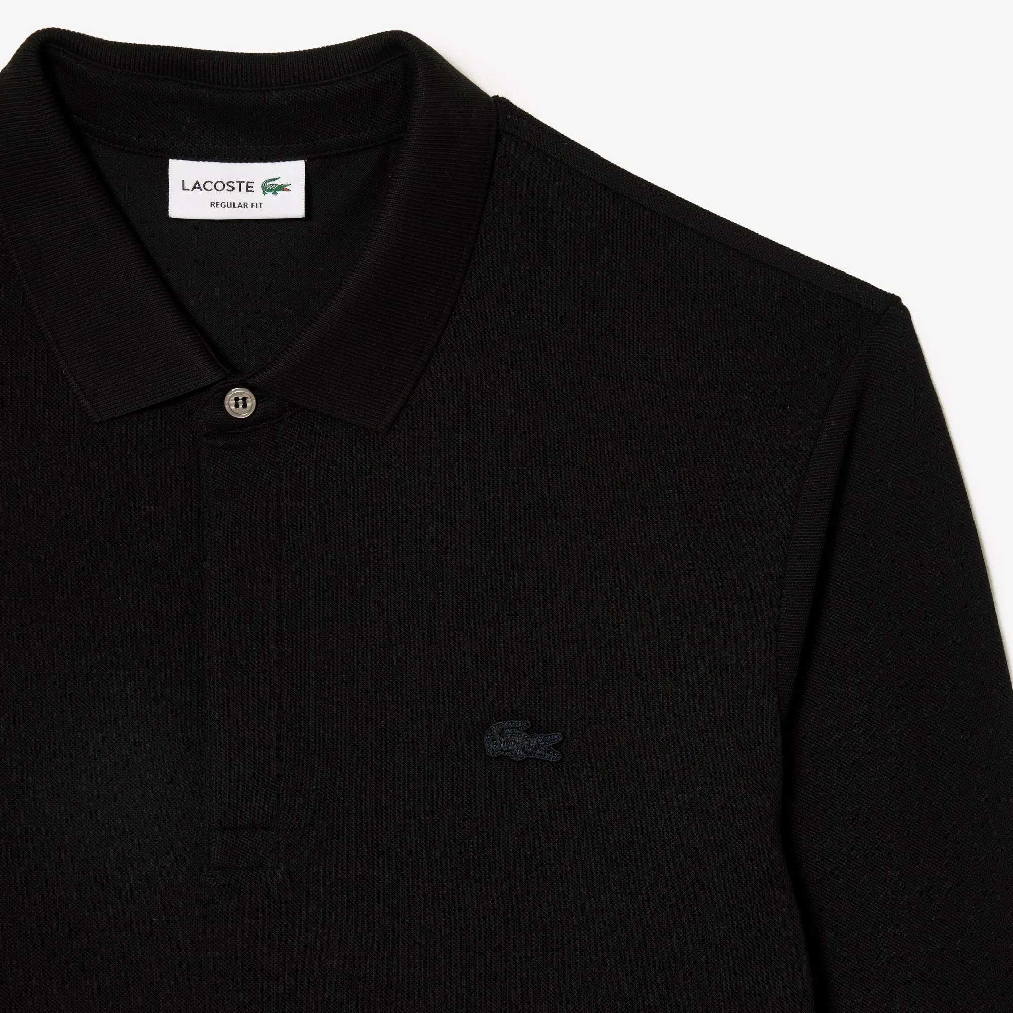 Smart Paris long sleeve stretch cotton Polo Shirt