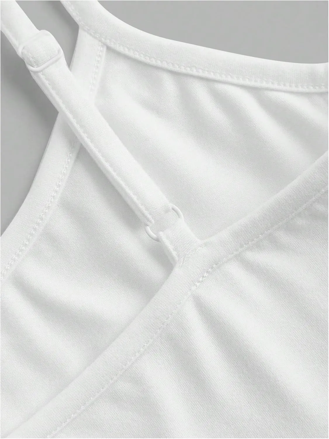 SOLY HUX Women's Crop Camisole Top Letter Graphic Spaghetti Strap Fitted Tops Summer Cami Tops