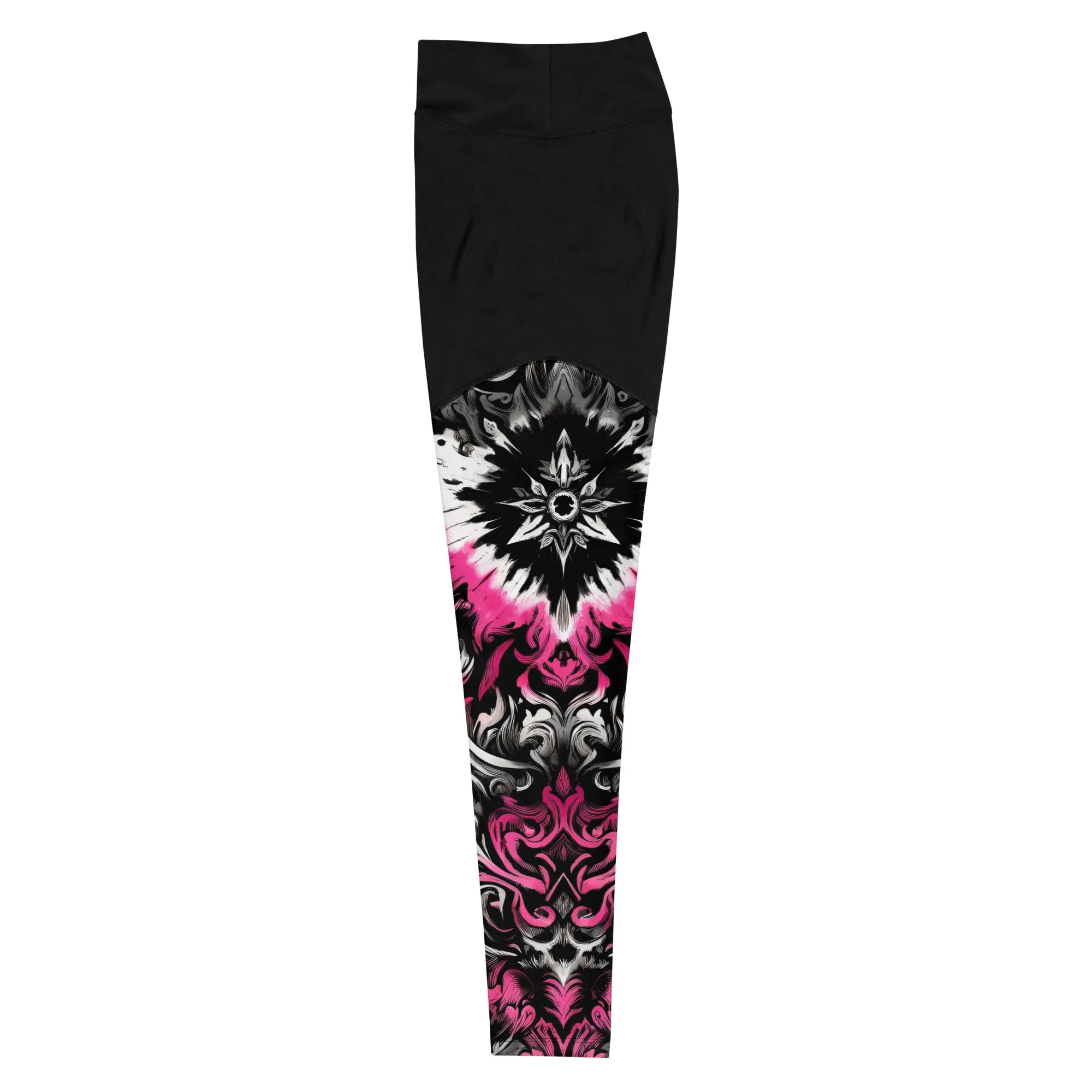 Sports Leggings Dark Blush