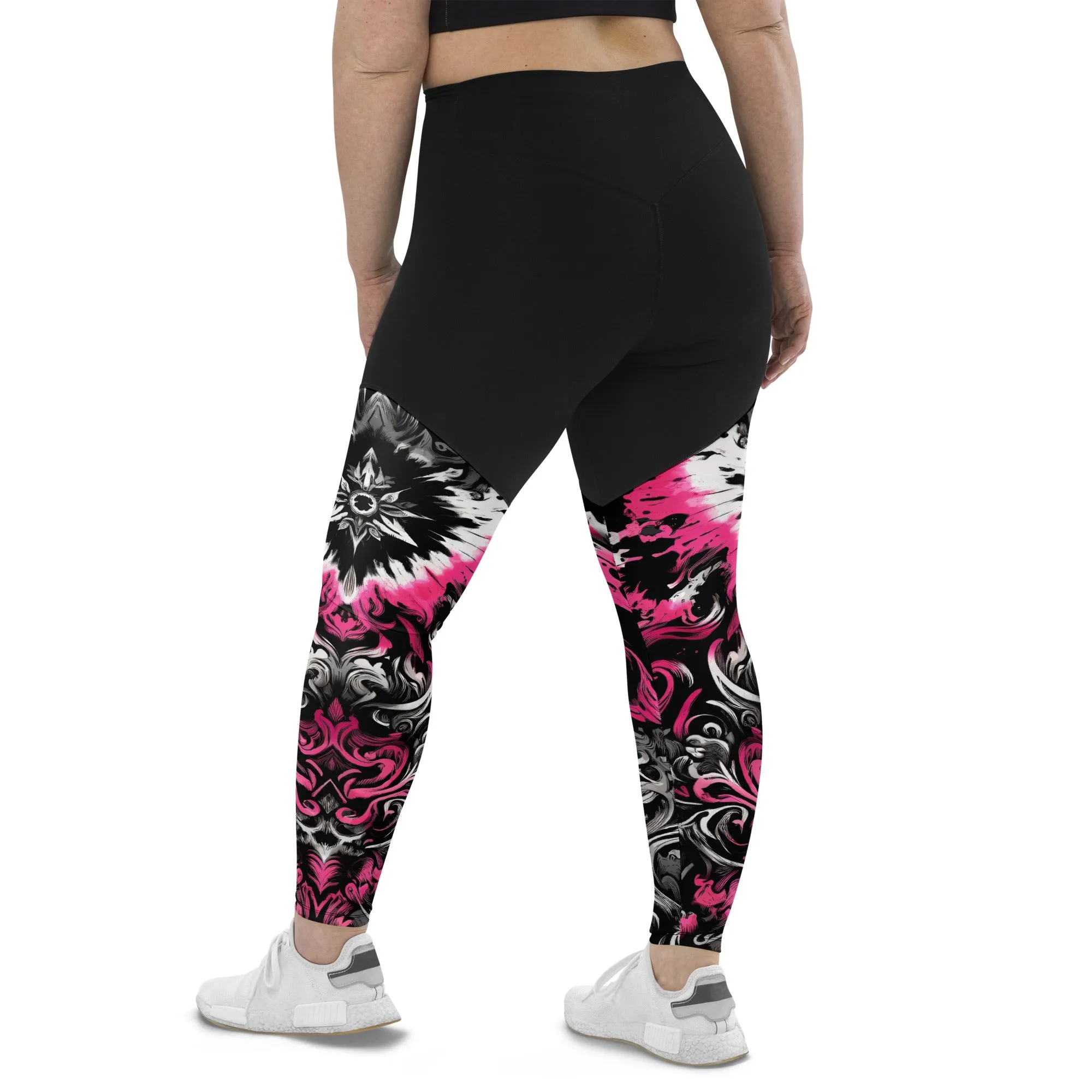 Sports Leggings Dark Blush