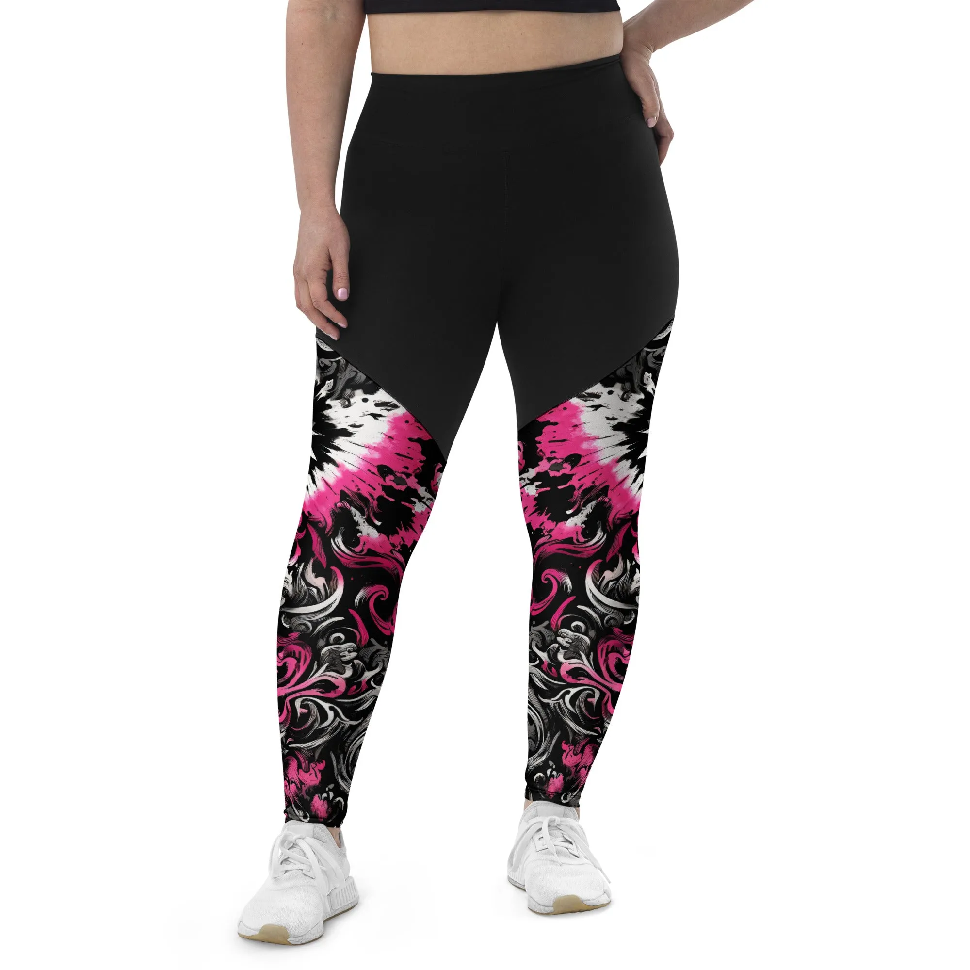 Sports Leggings Dark Blush