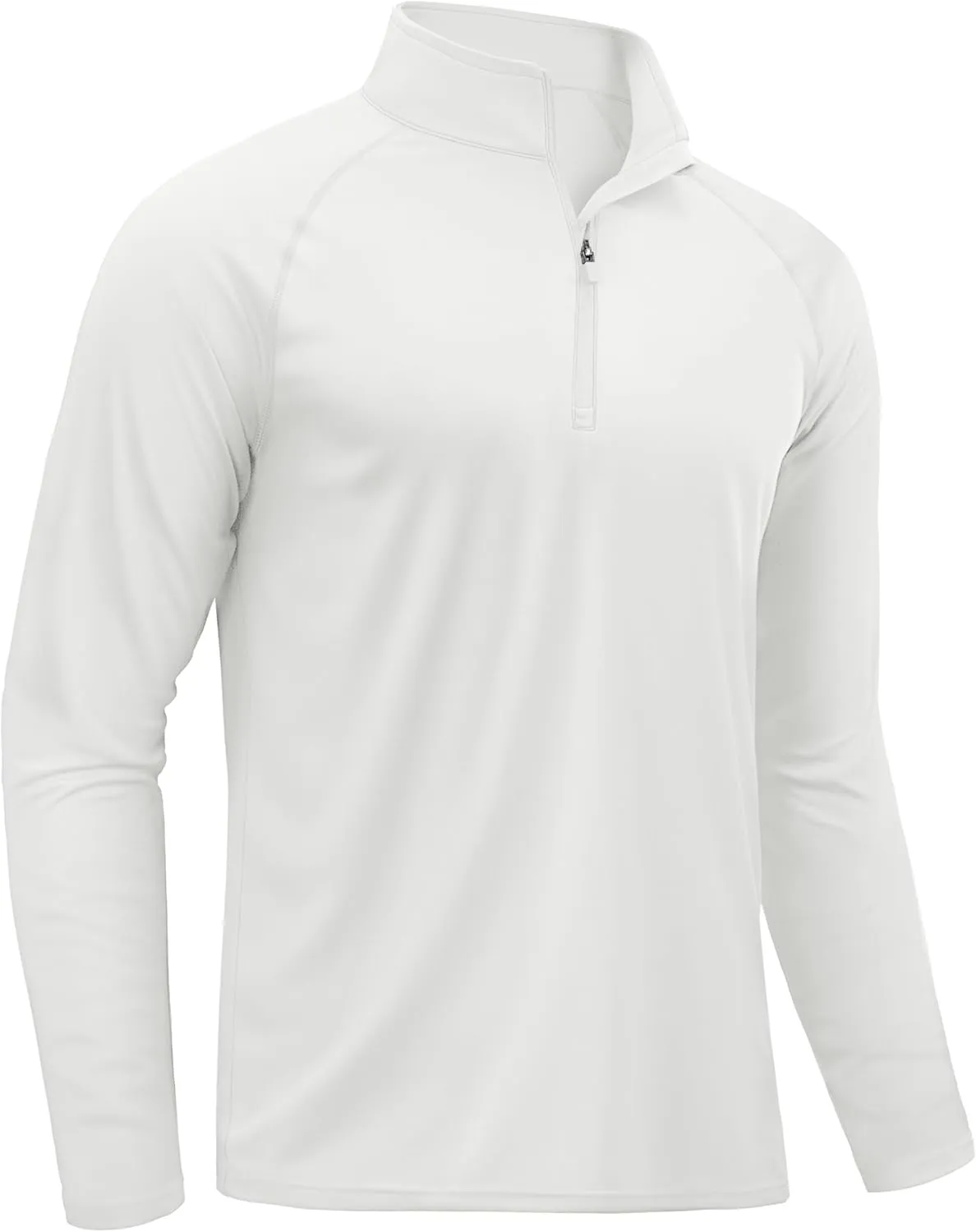 TACVASEN Men's Long Sleeve Athletic Shirts 1/4 Pullover Zip Sun Protection Rash Guard UPF 50  Outdoor Running T-Shirts