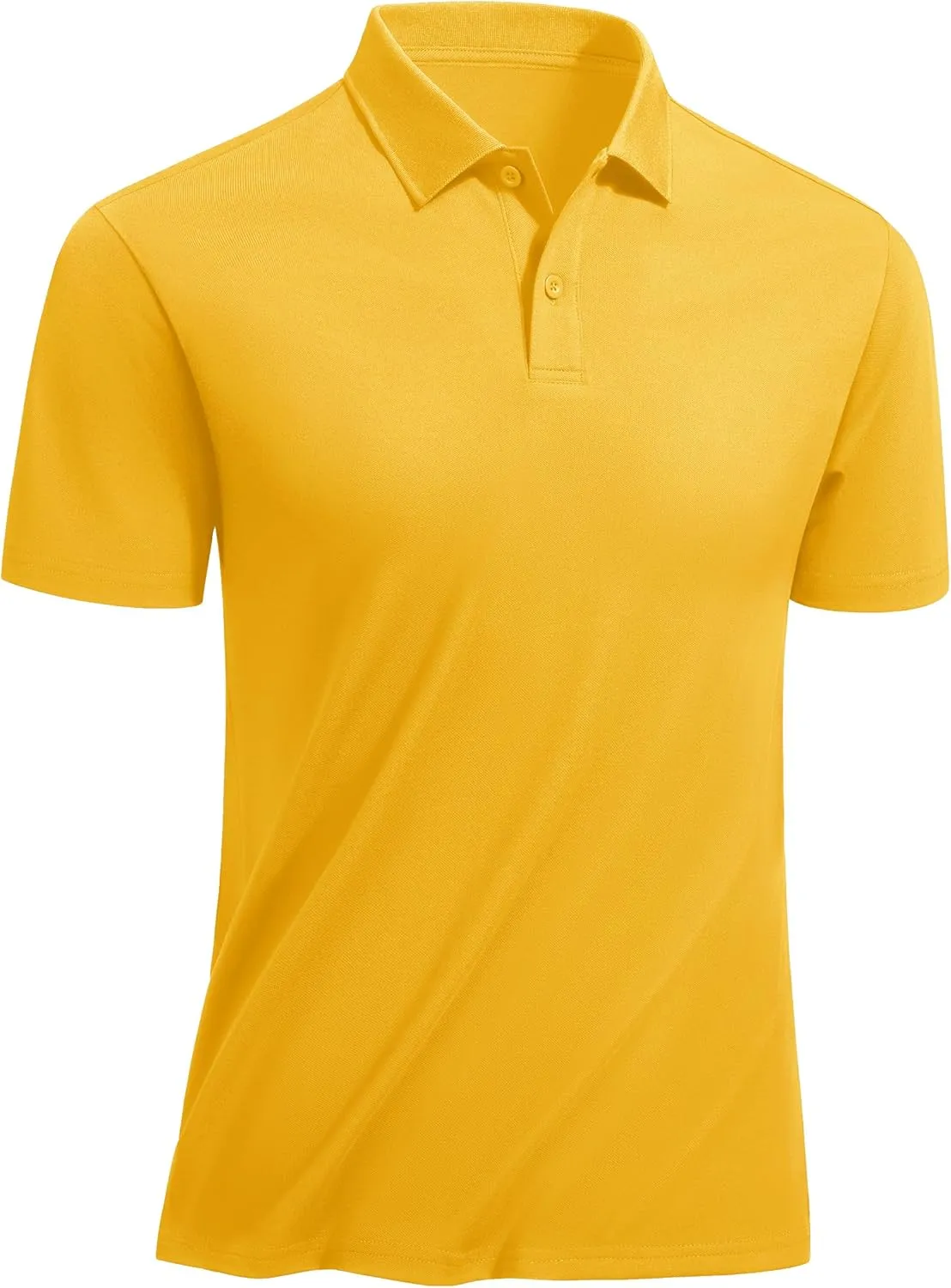 TACVASEN Polo Shirts for Men Short Sleeve Quick-Dry Breathable Pique Golf Polo Solid Cotton Polo T-Shirts