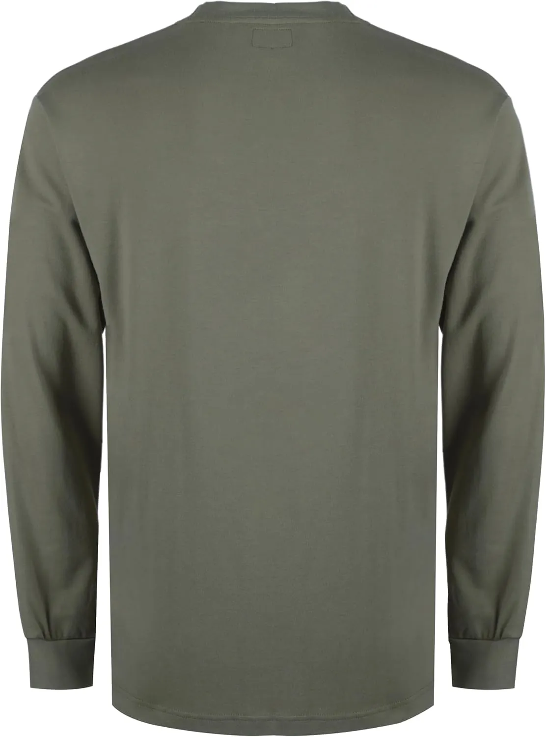 TICOMELA FR Shirts for Men Flame Resistant Shirt NFPA2112/CAT2 7oz Fire Retardant Men's Long Sleeve Henley Shirts