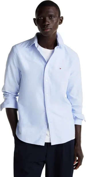 Tommy Hilfiger Long Sleeve Oxford Regular Fit, Men's Button Down Shirts, Also Available in Big and Tall