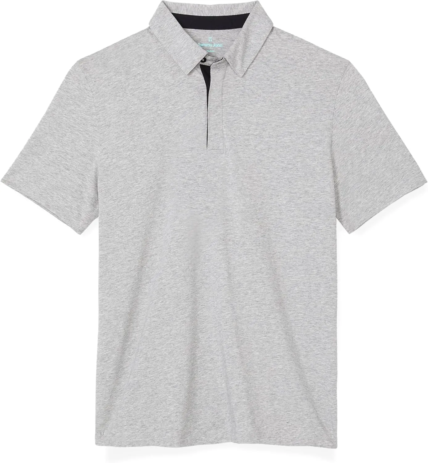 Tommy John Men's Second Skin Comfort Polo - Soft Short Sleeve Polo Shirt