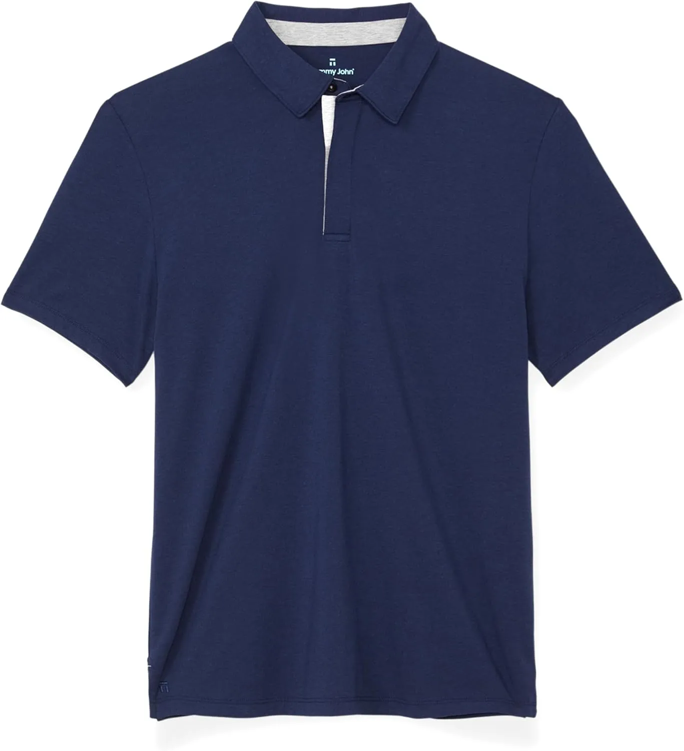 Tommy John Men's Second Skin Comfort Polo - Soft Short Sleeve Polo Shirt