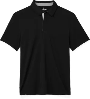 Tommy John Men's Second Skin Comfort Polo - Soft Short Sleeve Polo Shirt