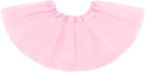 Tutus for Girls - 5 Layers Tulle Skirt for Toddlers, Babies, and Kids - Fluffy Ballet Tutu for Halloween and Infants