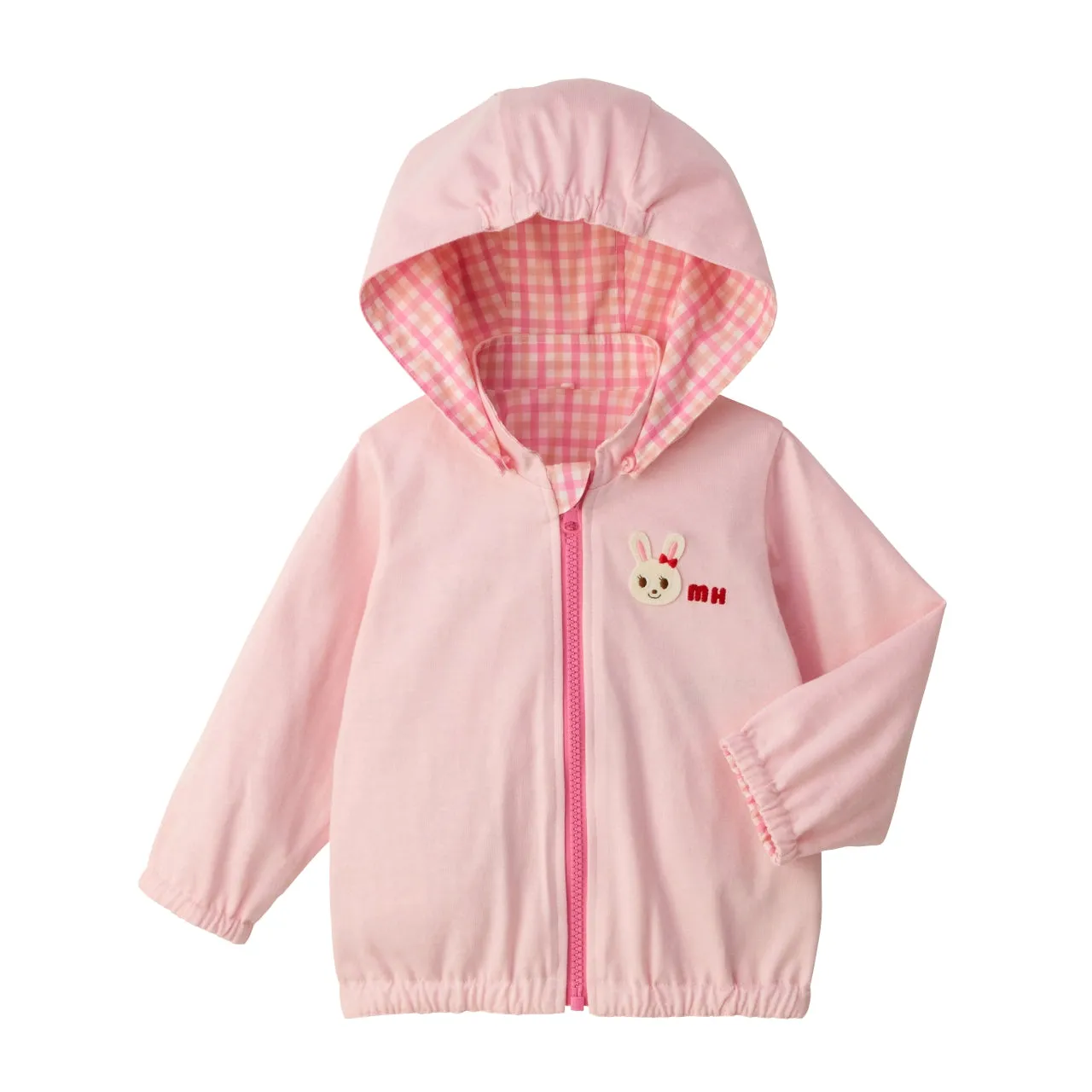 Usako’s Reversible Gingham Windbreaker (UV Protection)