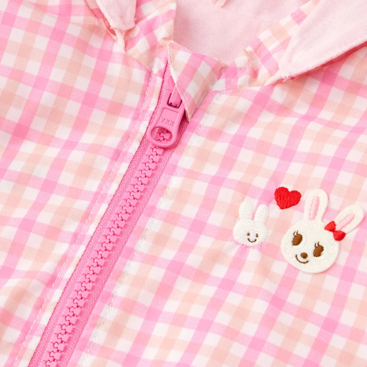 Usako’s Reversible Gingham Windbreaker (UV Protection)