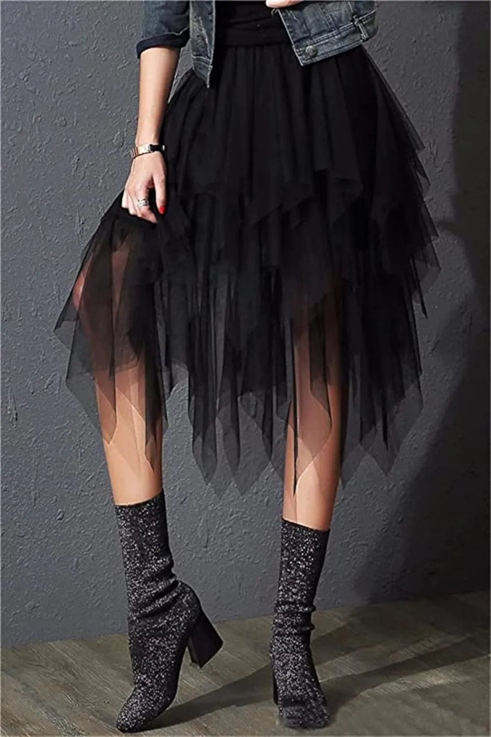 Women Long Tulle Tutu Skirts for Party Wedding Ladies Cocktail Prom Cosplay Bandage Mesh Maxi Sexy Dress