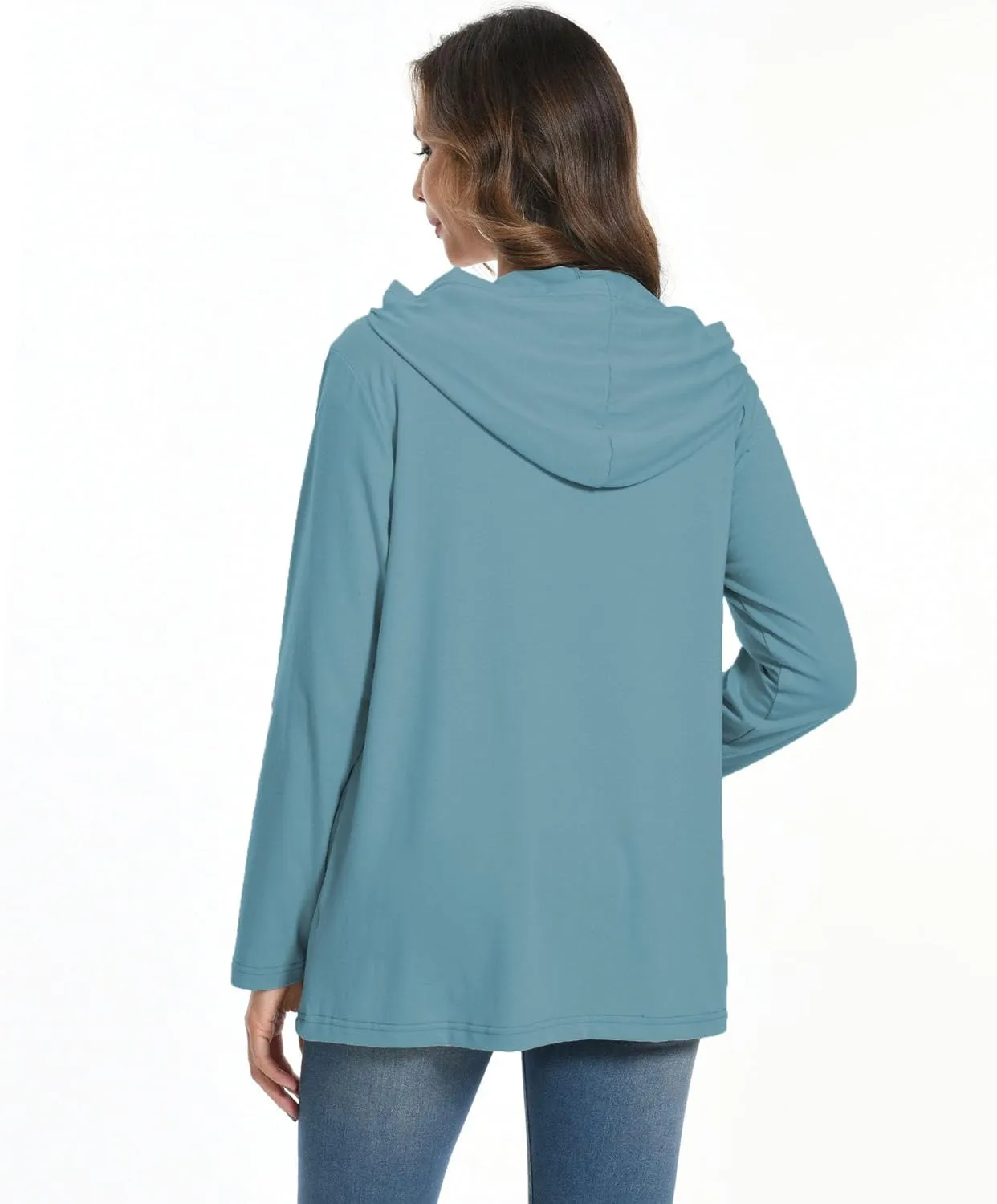 Women Post Mastectomy Shirts with Drain Pockets Nephrostomy Bag Breast Rotator Cuff Recovery Long Sleeve Zip Up Shirts