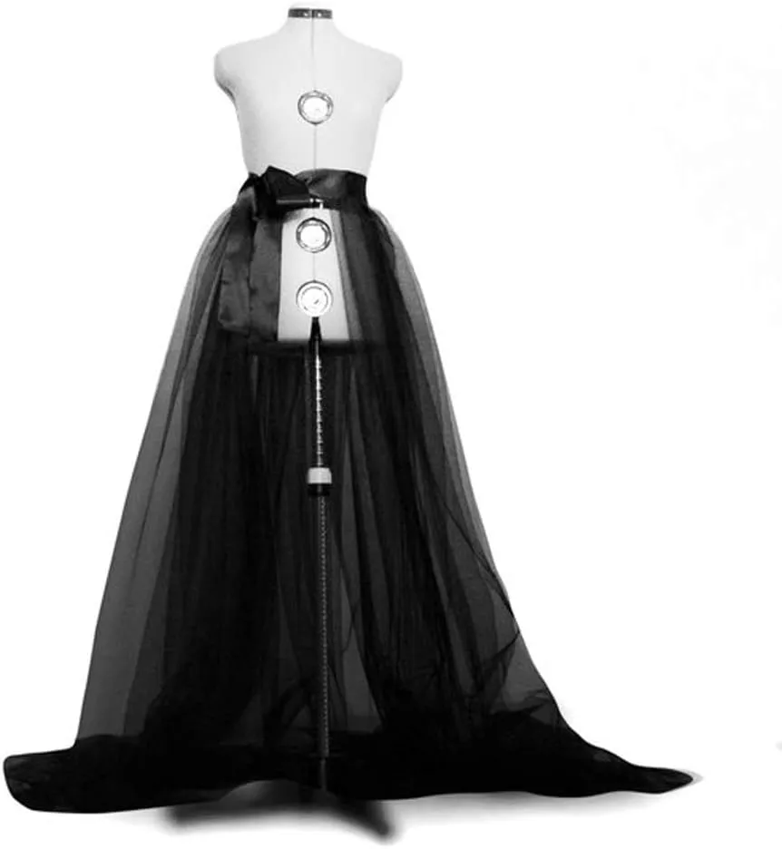 Women Tulle Tutu Long Skirts Wedding Party Cocktail Prom Bandage Mesh Maxi Dress