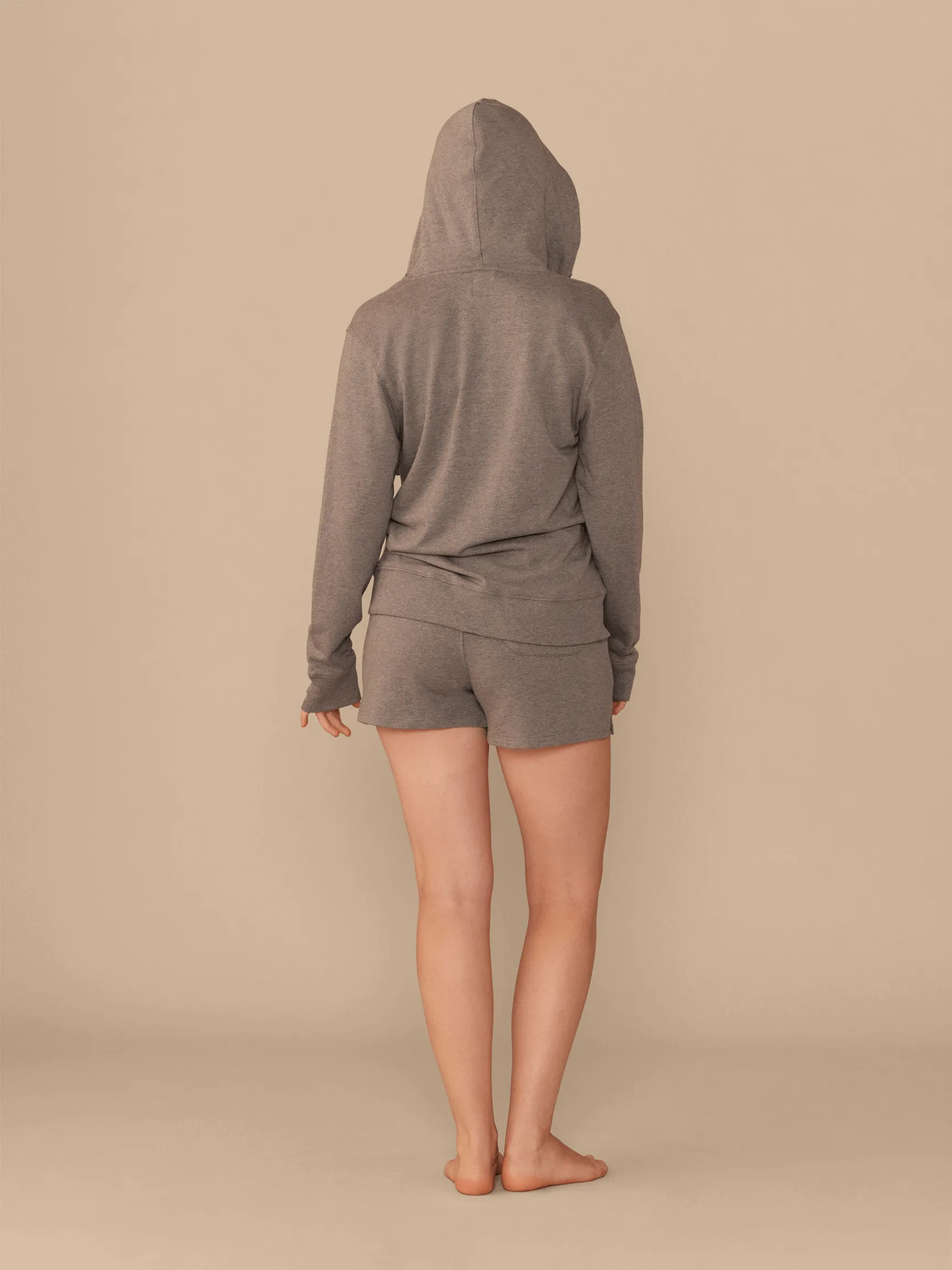 Women's French Terry Shorts | Heather Grey